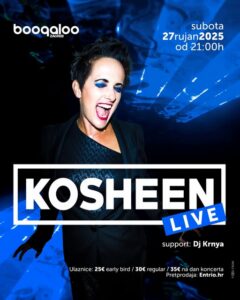 Kosheen se vraća u Zagreb