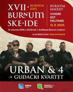 Urban i 4 uz pratnju gudačkog kvarteta u burnumskom amfiteatru