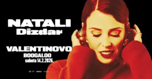 Natali Dizdar u klubu Boogaloo za Valentinovo